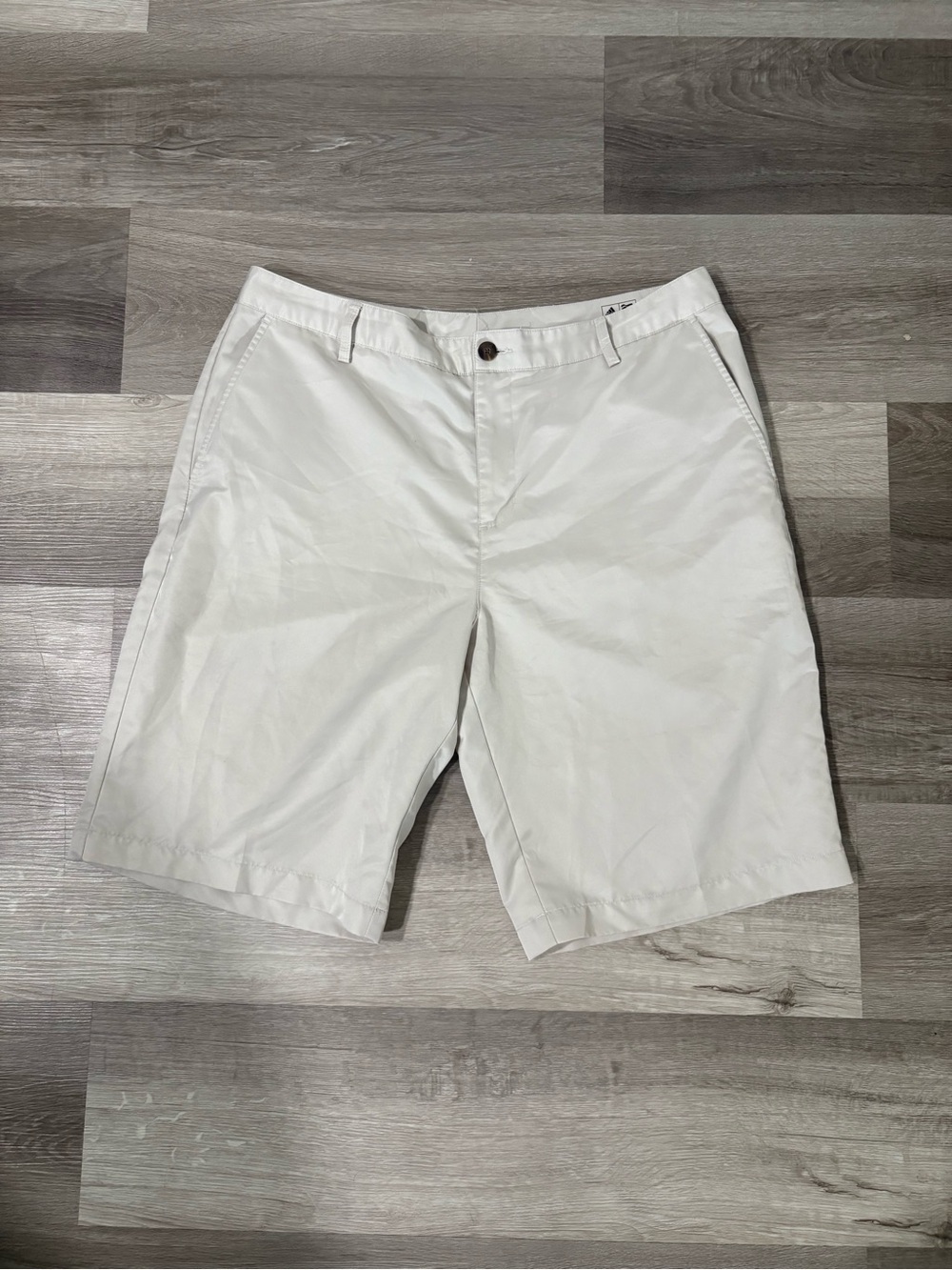 Women’s adidas White Performance Bermuda Shorts